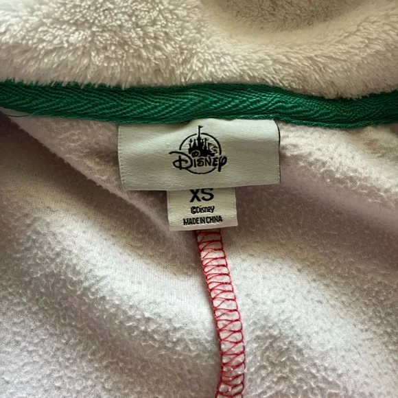 Disney Parks Minnie Mouse Red Holiday Onesie with Hood - Picture 3 of 3